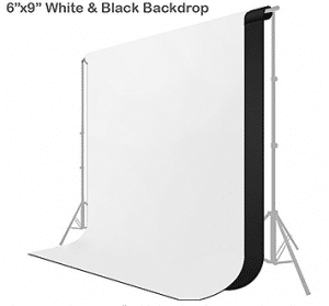 photo backdrop for video tutorial creation
