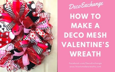 DIY Valentine’s Wreath with Cute Puppy Attachment