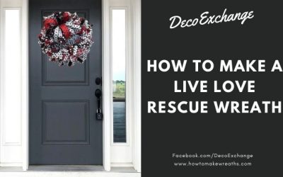 DIY Rescue Dog Wreath