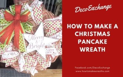 How to Make a Christmas Pancake Wreath