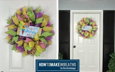How to Make a Birthday Wreath