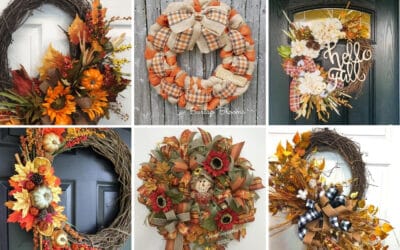 17 Inspiring Fall Wreaths for The Front Door