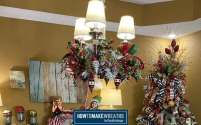 DIY Chandelier Christmas Decor: Quick and Simple