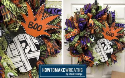 How to Make a Mummy Wreath