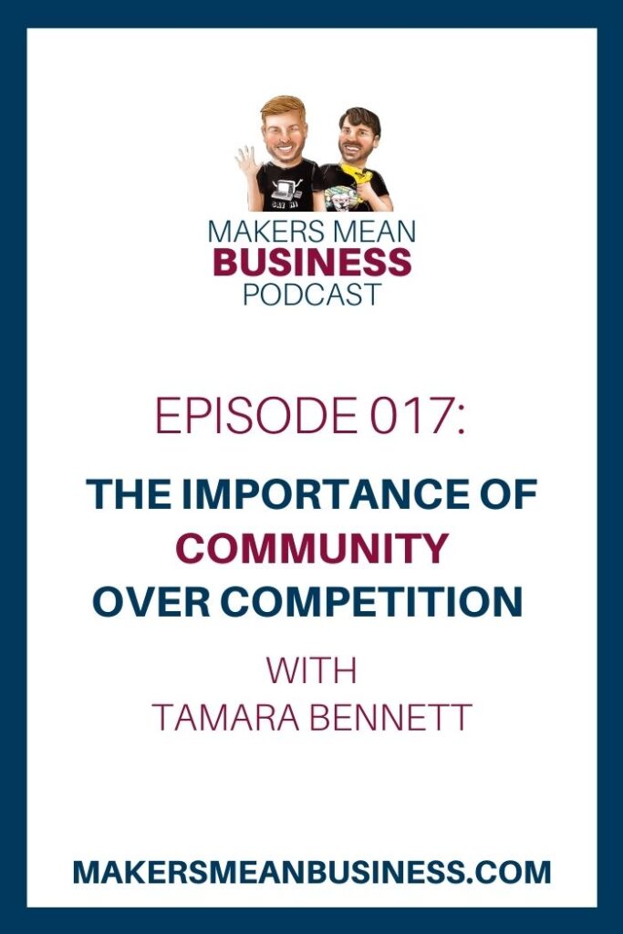 MMB Podcast Episode 017 - The Importance of Community over Competition