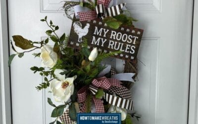 Grapevine Farmhouse Wreath DIY Project