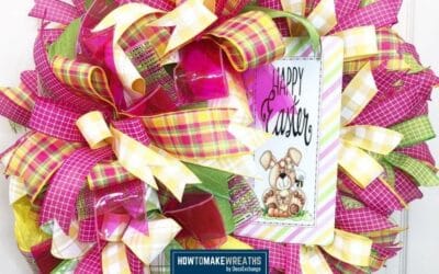Happy Easter Wreath