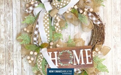 Home Wreath Kit with Coach Fancy