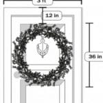 How to Determine the Perfect Wreath Size for Your Front Door