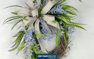 Freesia Grapevine Wreath