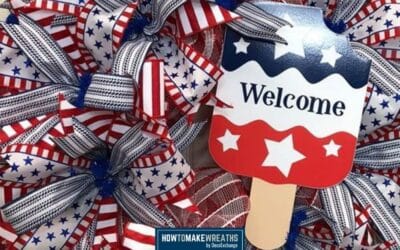 Red, White, And Blue Wreath