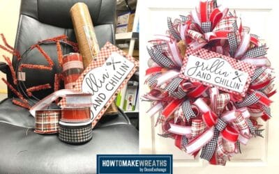 DIY Summer Wreath: Grillin’ and Chillin’