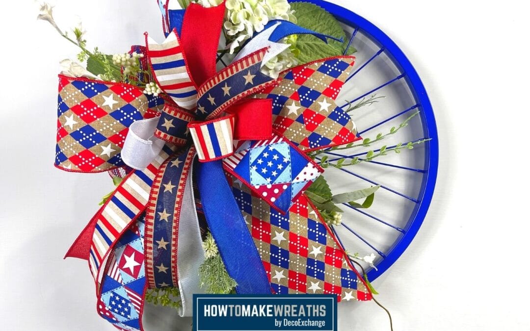 How to Use a Bike Wheel as a Wreath