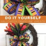 DIY Halloween Grapevine Wreath