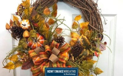 How To Make A Simple Fall Grapevine Wreath