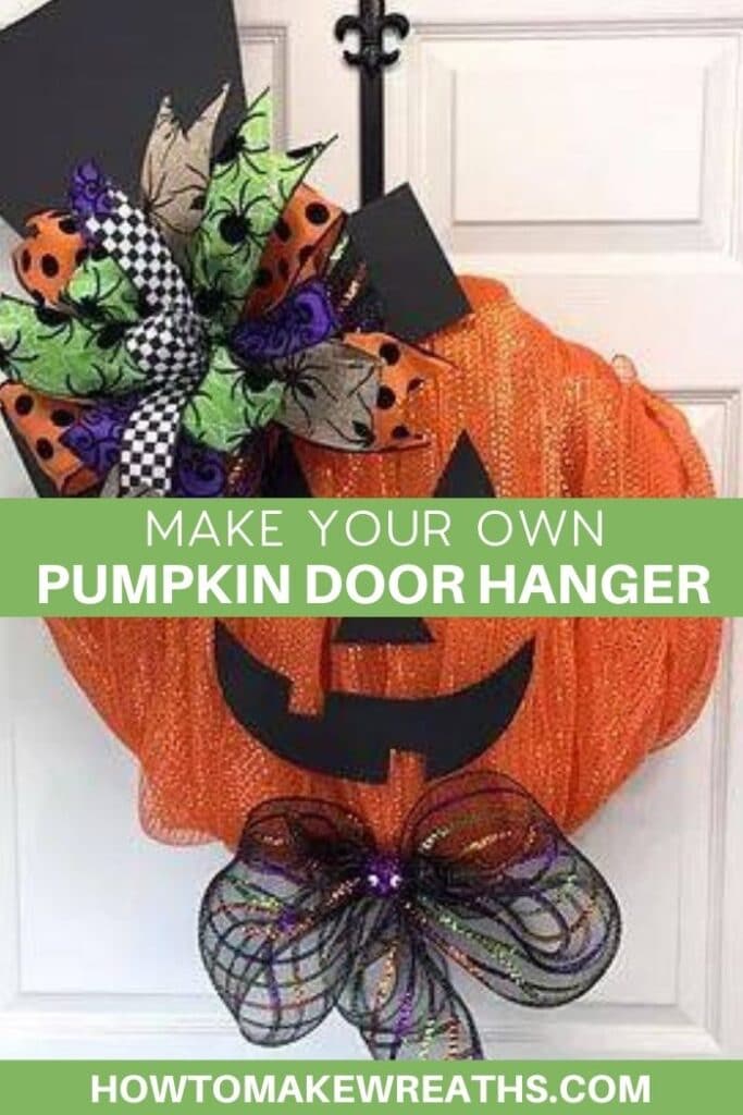 Make your own Pumpkin Door Hanger
