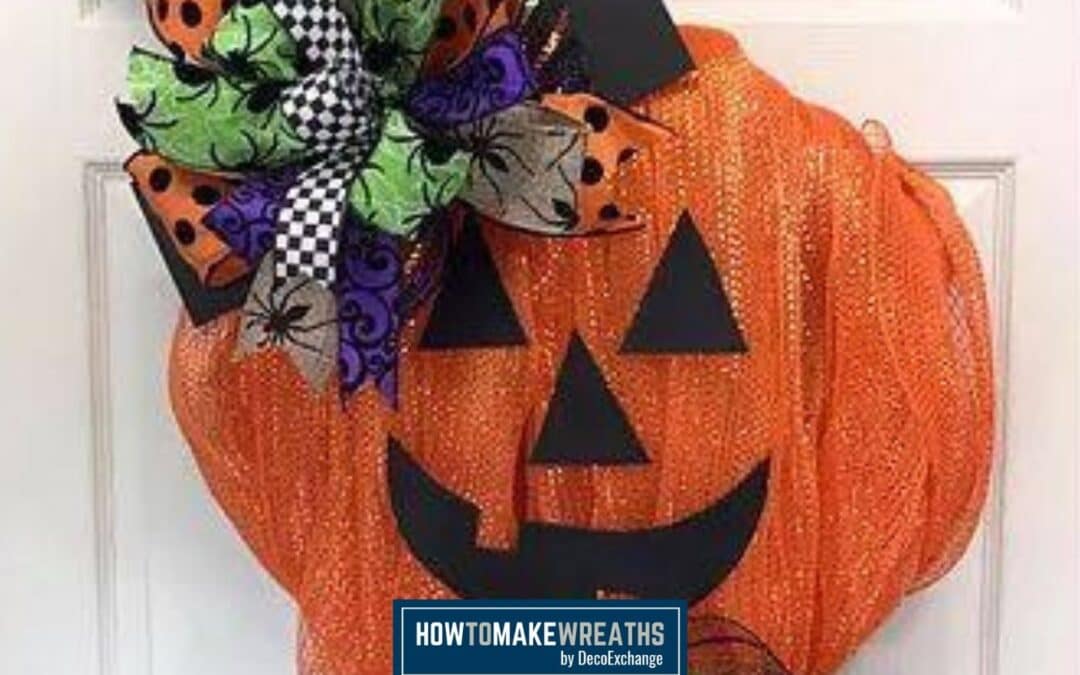 How To Make A Pumpkin Door Hanger