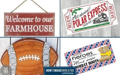 Where To Buy Affordable Wreath Signs