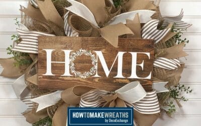 Mini Home Wreath Tutorial