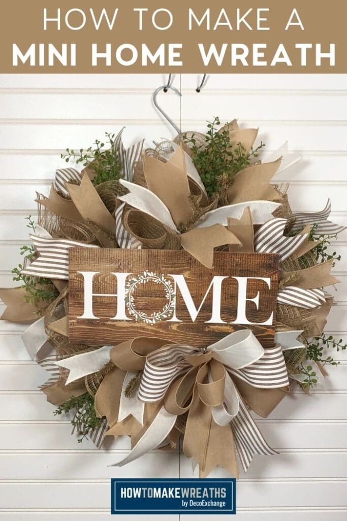 How to Make a Mini Home Wreath