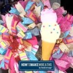 How to Make an Ice Cream Cone Wreath
