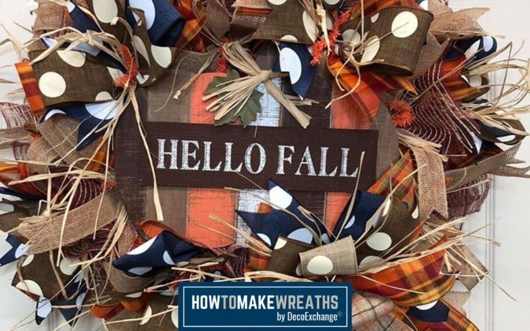 How To Make A “Hello Fall” Wreath