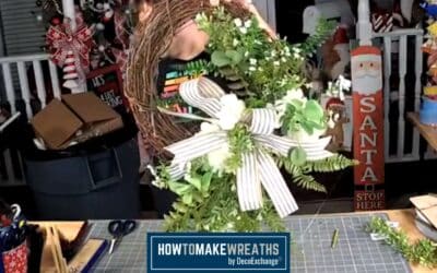 Hydrangea Grapevine Wreath