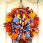 How to Make a DIY Turkey Wreath