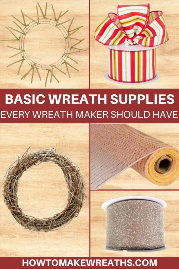 The Supplies You'll Need to Make a Wreath