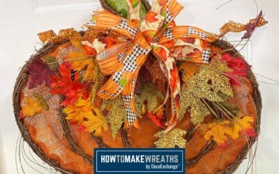 Front Door Autumn Decor Idea