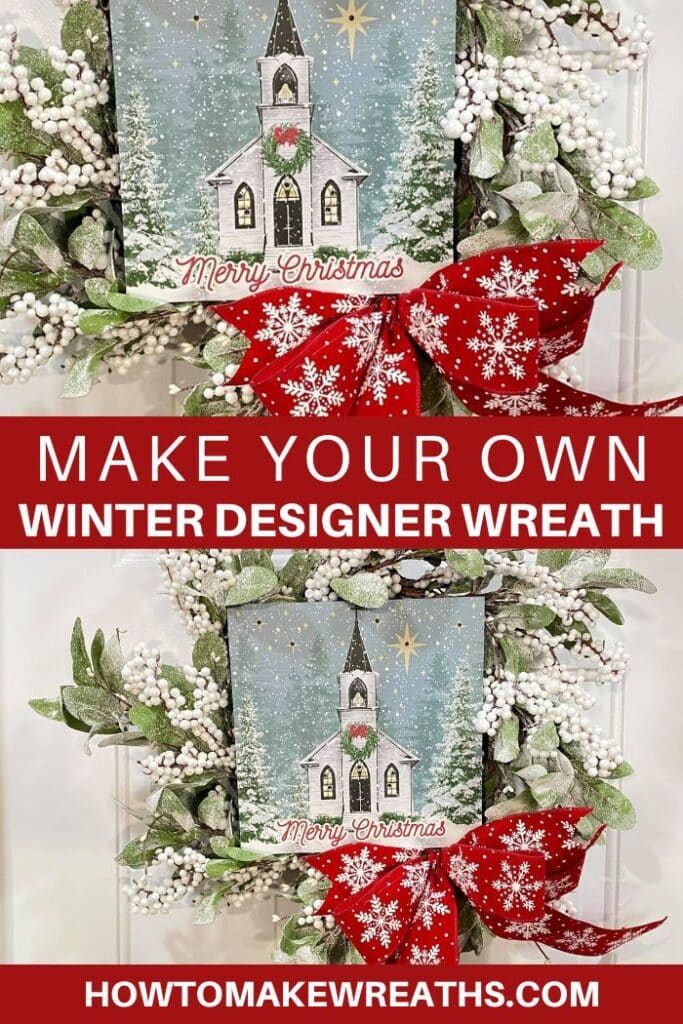 Make Your Own Winter Designer Wreath