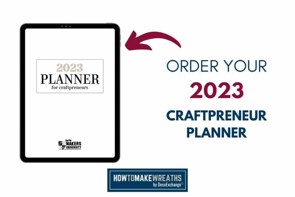 2023 Craftpreneur Planner