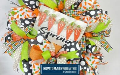 Spring Carrot Wreath
