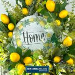 Lemon Themed Home Wreath