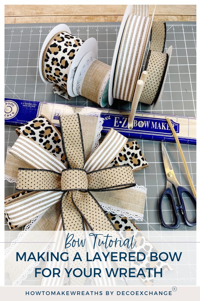 Guide to Making a Layered Bow for Your Wreath