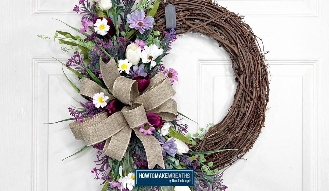 How to Make a Simple Tulip Wreath in Under 20 Minutes