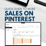quick guide to more sales on Pinterest