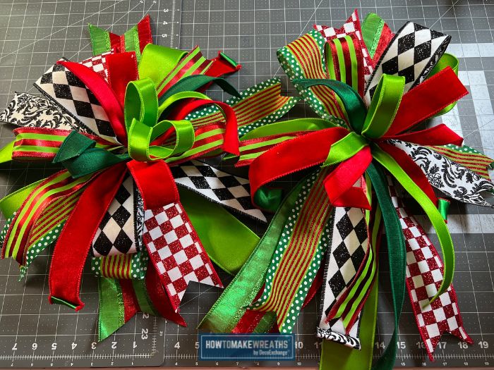 Christmas Bows - Multi-Ribbon Bow