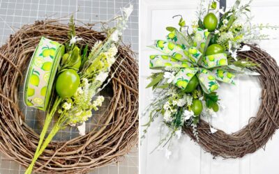 DIY Lime Wreath