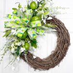 Lime Grapevine Wreath