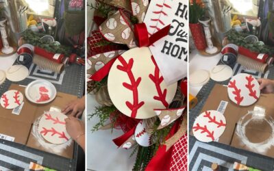 How to Make a Baseball Wreath Attachment