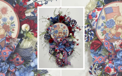 How to Make a Patriotic Swag for the Next Holiday