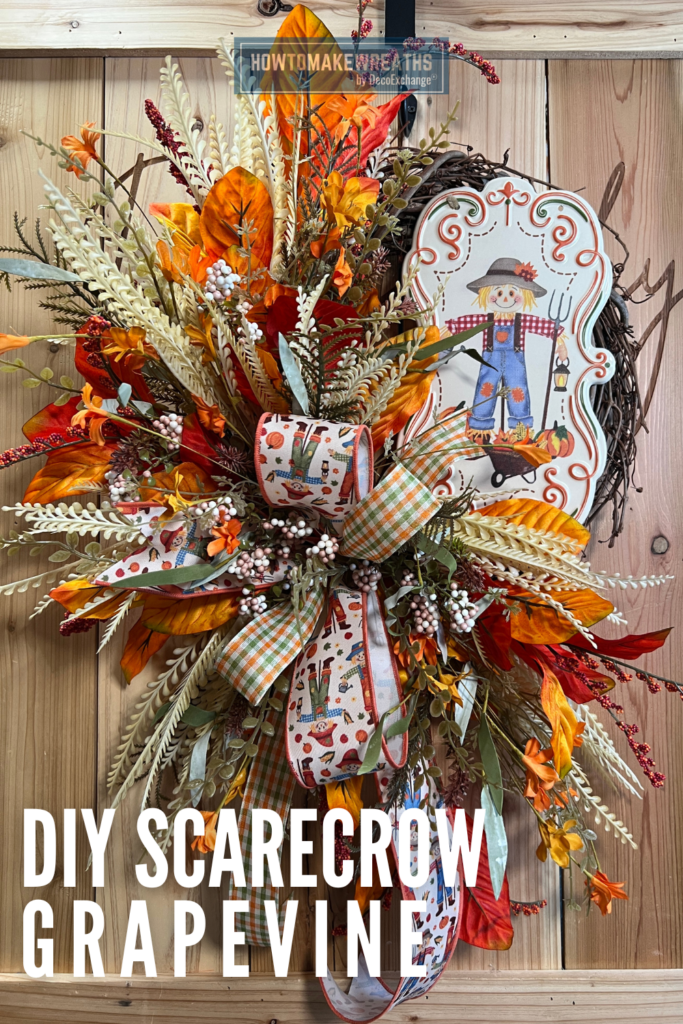 DIY Scarecrow Grapevine