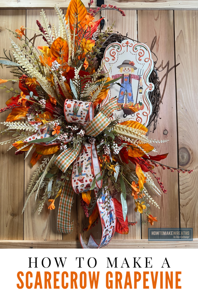 DIY Scarecrow Grapevine